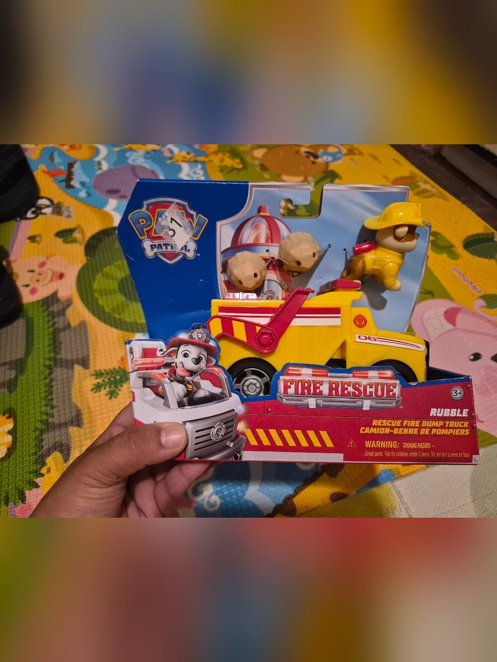 Paw Patrol Yellow & Red Fire Rescue Truck Playset